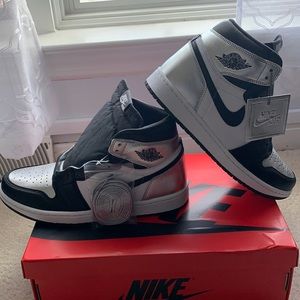 Jordan 1 Retro High Silver Toe (W)